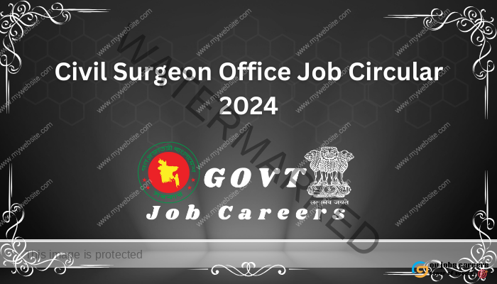 Civil Surgeon Office Job Circular 2024